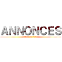 ＡＮＮＯＮＣＥＳ (attack on titan)