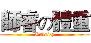 師睿の體重 (Infinity)