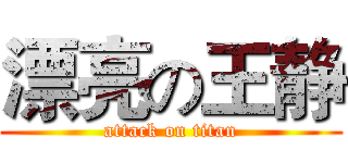 漂亮の王静 (attack on titan)