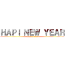 ＨＡＰＩ ＮＥＷ ＹＥＡＲ (attack on titan)