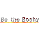 Ｂｅ ｔｈｅ Ｂｏｓｈｙ (It\'s boshy time)