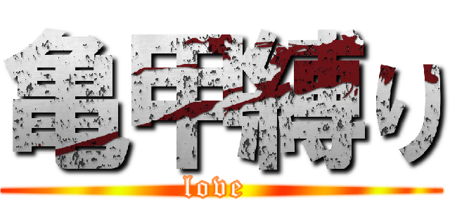 亀甲縛り (love )