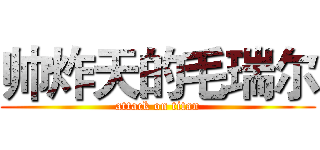 帅炸天的毛瑞尔 (attack on titan)