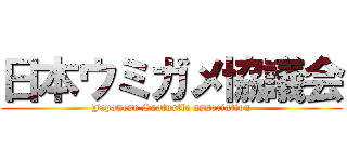 日本ウミガメ協議会 (Japanese Seaturtle association)