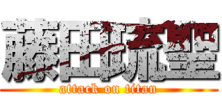 藤田琉聖 (attack on titan)