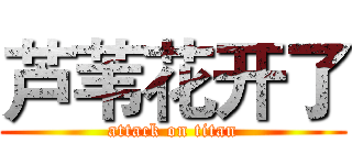 芦苇花开了 (attack on titan)