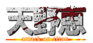 天野恵 (attack on titan)