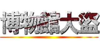博物館大盜 ()