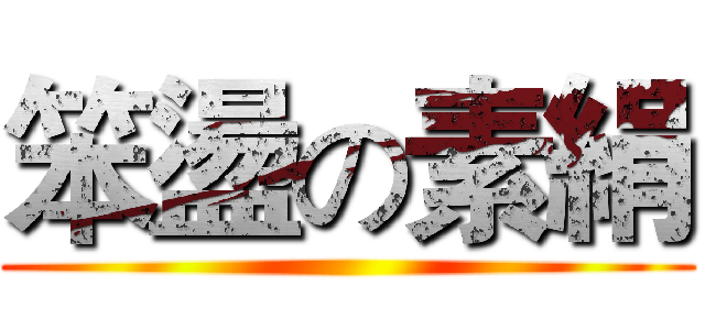 笨盪の素絹 ()