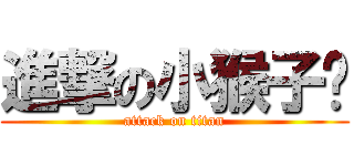 進撃の小猴子ˊ (attack on titan)