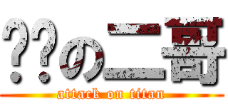 踢么の二哥 (attack on titan)