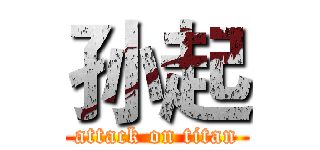 孙起 (attack on titan)