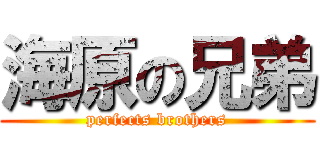 海原の兄弟 (perfects brothers)