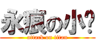 永痕の小✈ (attack on titan)