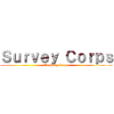 Ｓｕｒｖｅｙ Ｃｏｒｐｓ (Training Corps)