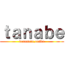ｔａｎａｂｅ (dennsetu,oniku)
