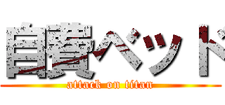 自費ベッド (attack on titan)