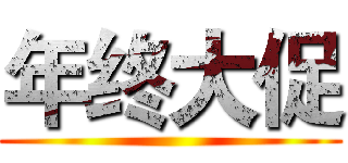 年终大促 ()