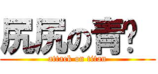 尻尻の青ㄐ  (attack on titan)