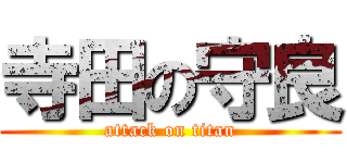 寺田の守良 (attack on titan)