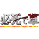 必死で草 (omaenomakeyade)