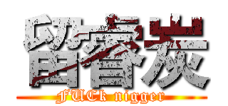 留睿炭 (FUCk nigger)