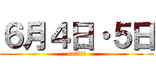 ６月４日・５日 (au新中島店)