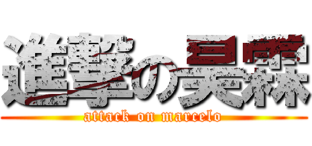 進撃の昊霖 (attack on marcelo)