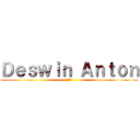 Ｄｅｓｗｉｎ Ａｎｔｏｎ (董正顺)