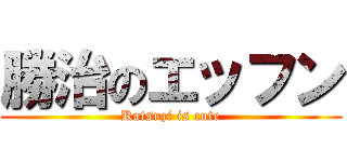 勝治のエッフン (Katsuzi is cute)