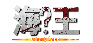 海贼王 (one piece)