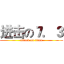 进击の７．３ (attack on titan)