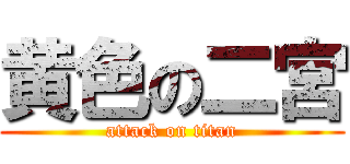 黄色の二宮 (attack on titan)