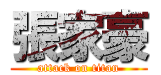 張家豪 (attack on titan)