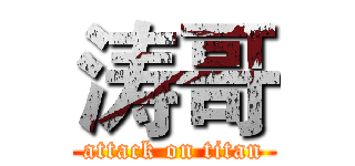 涛哥 (attack on titan)