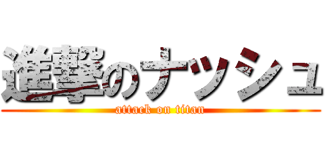 進撃のナッシュ (attack on titan)