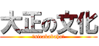 大正の文化 (～sirakabaha～)