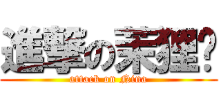 進撃の茉狸妮 (attack on Nina)