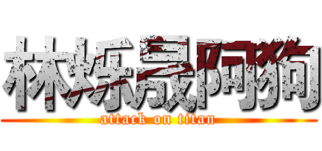林烁晟阿狗 (attack on titan)