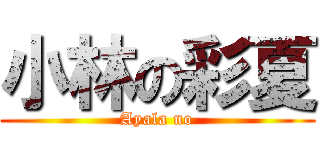 小林の彩夏 (Ayala no)