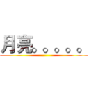 月亮。。。。。 ()
