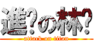 進擊の林內 (attack on titan)
