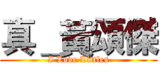真＿黃頌傑 (I Love Littles)