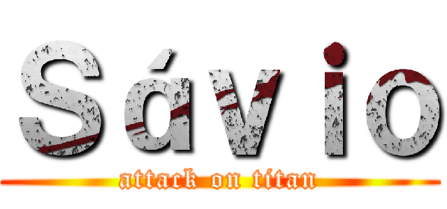Ｓáｖｉｏ (attack on titan)