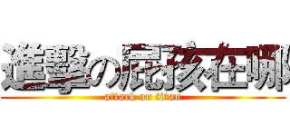 進擊の屁孩在哪 (attack on titan)