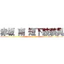 赤坂 南 短下肢装具 (attack on titan)