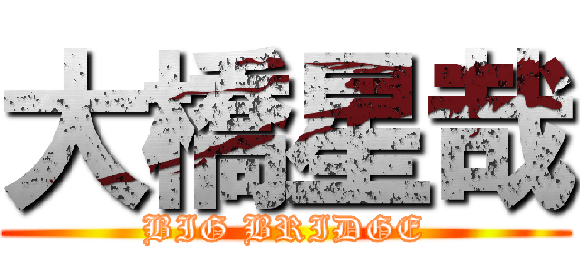 大橋星哉 (BIG BRIDGE)