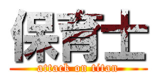 保育士 (attack on titan)