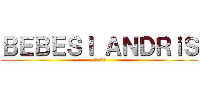 ＢＥＢＥＳＩ ＡＮＤＲｉＳ (12/B)
