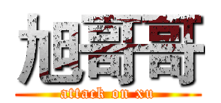 旭哥哥 (attack on xu)